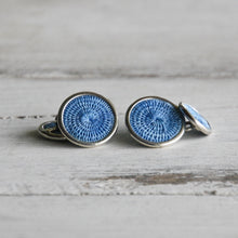 Load image into Gallery viewer, Classic Silver Cufflinks