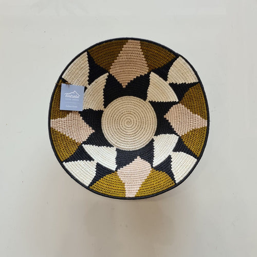 Gallery Grade Sundial Basket - Mother of Pearl