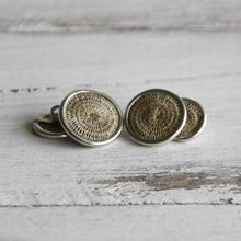 Load image into Gallery viewer, Classic Silver Cufflinks