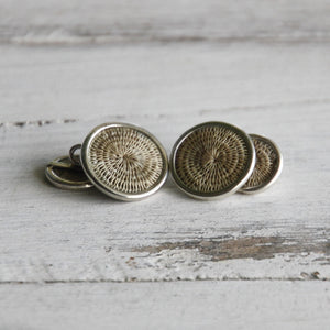 Classic Silver Cufflinks