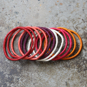 Bangles Set of 20 - Warm Colours