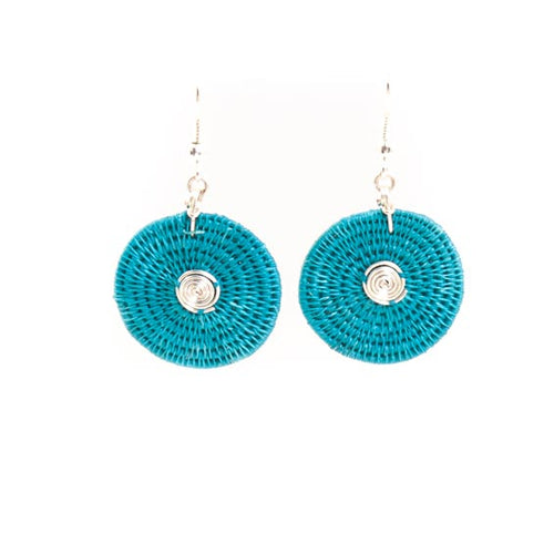 Large Spiral Earrings