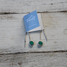 Load image into Gallery viewer, Silver Pull Through Earrings