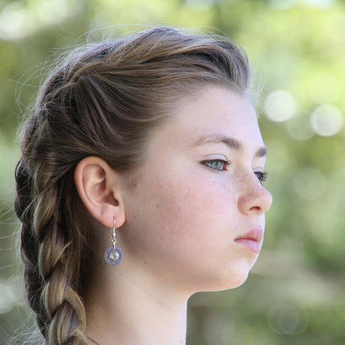 Tintsaba Spiral Earring in Smokey
